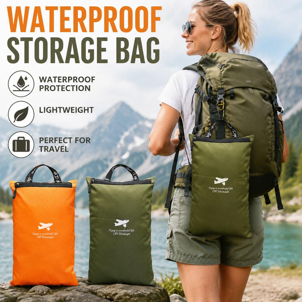 Luggage - 防水収納バッグ、旅行用ポーチ、持ち運び可能な手提げ式ラゲッジオーガナイザー。水泳、ジム、キャンプ、ビーチでの使用に最適。衣類や洗面用具の収納に。