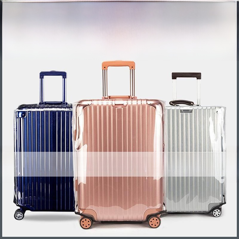 透明な荷物用保護カバー 防塵 旅行用スーツケースカバー 耐摩 - Luggage Protective Cover Transparent のレビューと価格