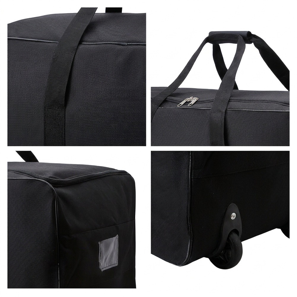大学寮への引越しに最適な、折りたたみ可能なキャリーバッグ。移 - Foldable Rolling Luggage Bag のレビューと価格