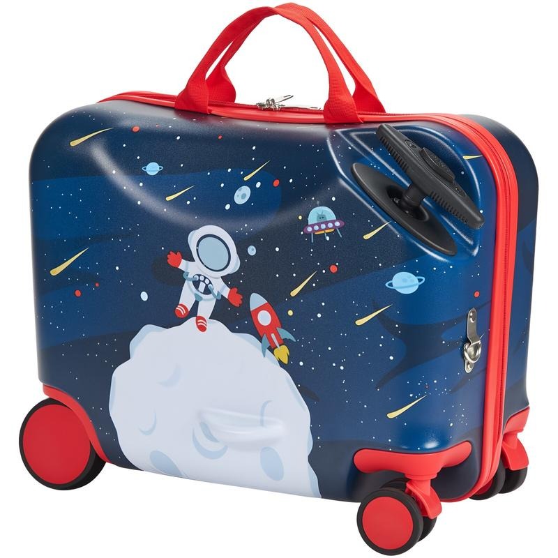 18インチ軽量子供用スクータースーツケース（ホイール付き） - Kids Ride On Suitcase Scooter のレビューと価格