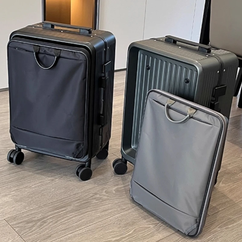 2-in-1 スーツケース、取り外し可能なバックパック、ラッ - Aluminum Frame Carry On Luggage のレビューと価格