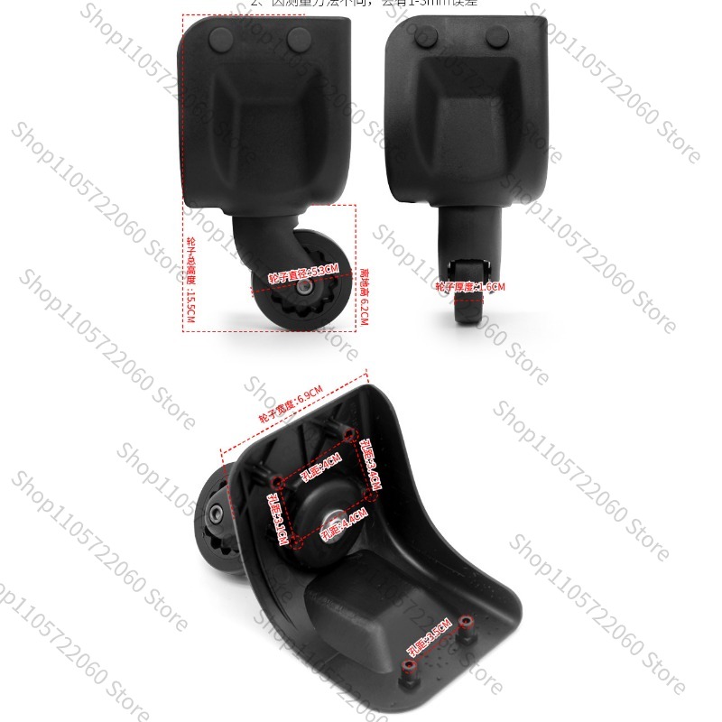 BW042用 #   ディプロマットスーツケース用交換用荷物 - Silent Replacement Luggage Wheels のレビューと価格