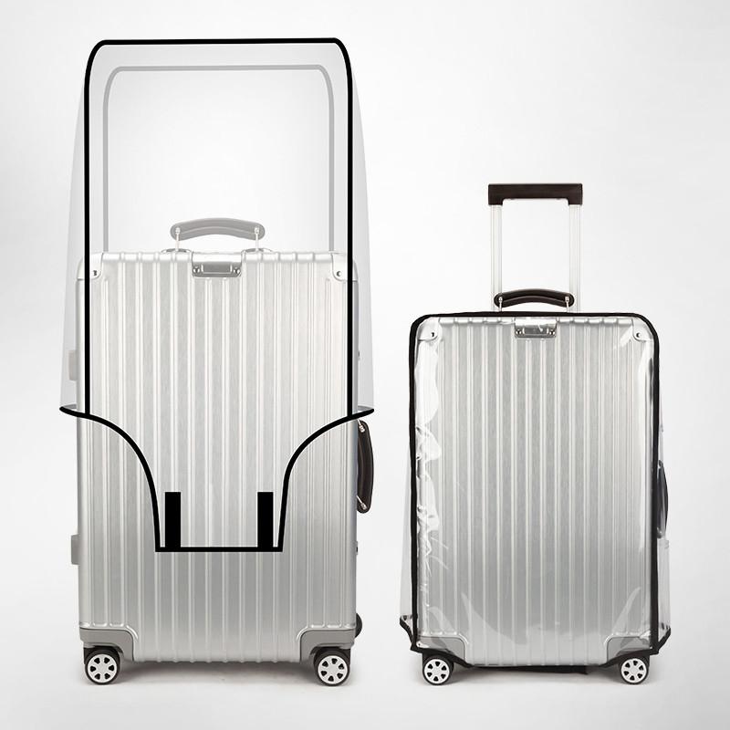 防水透明スーツケースカバー。PVC製で、防塵・耐摩耗性に優れ - Waterproof Suitcase Cover Protector のレビューと価格