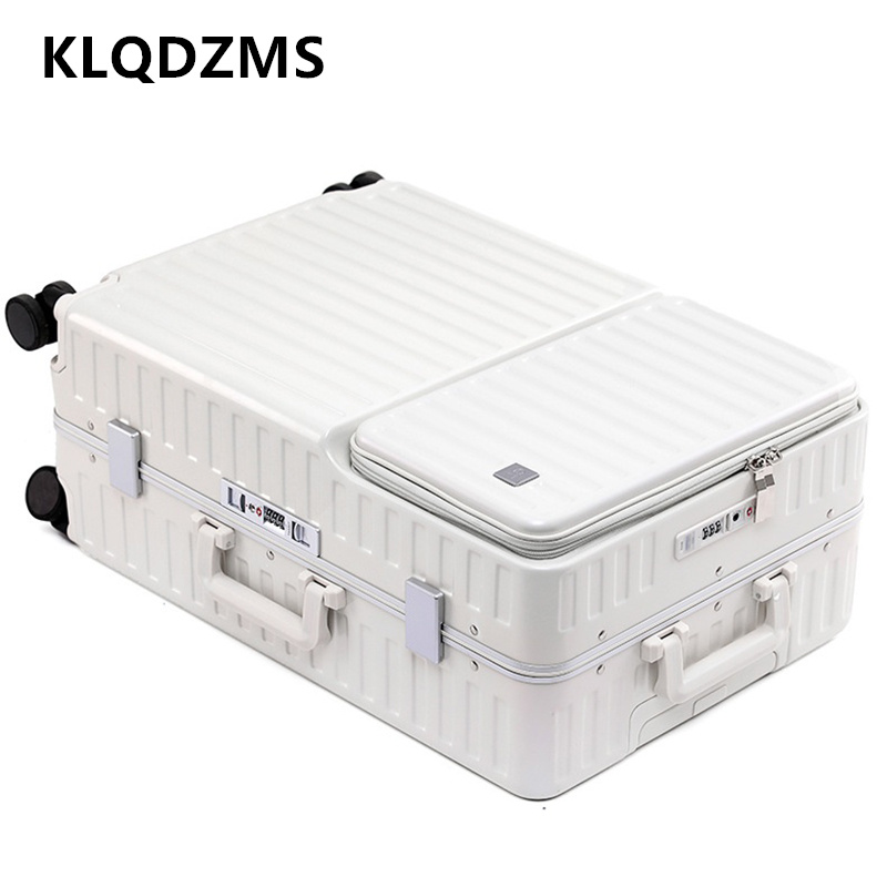 KLQDZMS ハンドヘルド旅行スーツケース フロントオープ - Front Opening Laptop Luggage 24 Inch のレビューと価格
